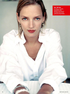 Uma Thurman – Vanity Fair Magazine France June 2019 Issue