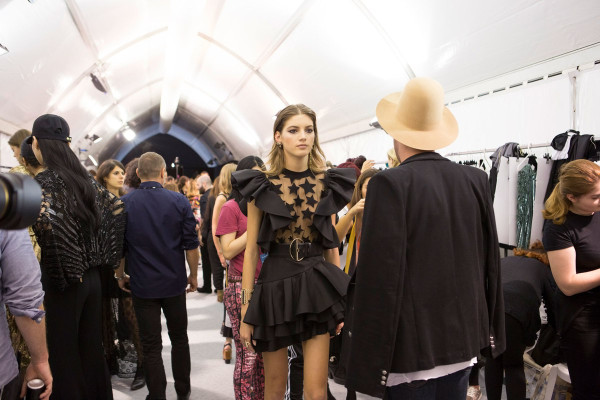 Valery Kaufman - Elie Saab SS 2017 Show at PFW 10/01/2016