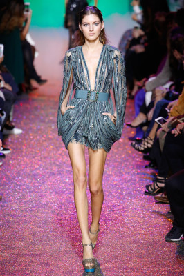 Valery Kaufman - Elie Saab SS 2017 Show at PFW 10/01/2016
