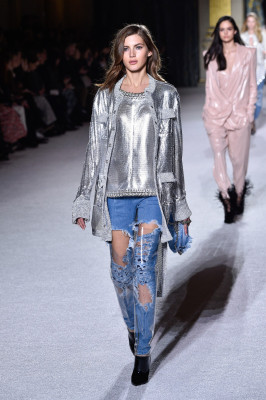 Valery Kaufman - Balmain FW 2018 Show at PFW 03/02/2018