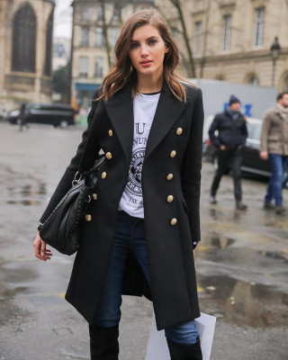 Valery Kaufman - Elie Saab FW 2018 Show at PFW 03/03/2018