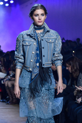 Valery Kaufman - Elie Saab FW 2018 Show at PFW 03/03/2018