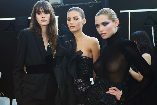 Valery Kaufman - Alexandre Vauthier FW 2017 Show in Paris 07/04/2017