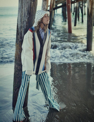Valery Kaufman - Elle Italia July 2018 by David Burton