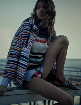 Valery Kaufman - Elle Italia July 2018 by David Burton