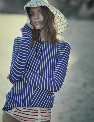 Valery Kaufman - Elle Italia July 2018 by David Burton