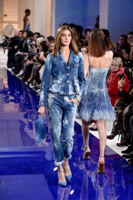 Valery Kaufman - Ralph Lauren FW 2018 Show at NYFW 02/12/2018