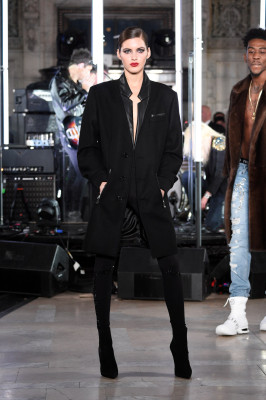 Valery Kaufman - Philipp Plein FW 2017-2018 Show at NYFW 02/13/2017