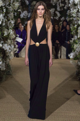 Valery Kaufman - Ralph Laurenl SS 2017 Show at New York Fashion Week 02/15/2017