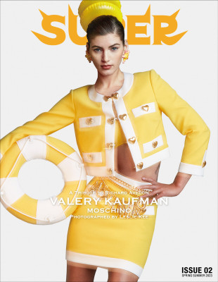 Valery Kaufman ~ SUPER MAGAZINE ISSUE 02 SPRING/SUMMER 2023  by Leslie Kee