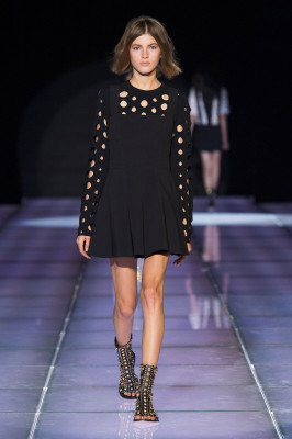 Valery Kaufman - Fausto Puglisi SS 2015 Show at MFW 09/17/2014