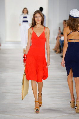 Valery Kaufman - Ralph Lauren SS 2016 Show at NYFW 09/17/2015