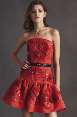 Valery Kaufman - Oscar de la Renta Resort 2016