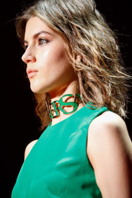 Valery Kaufman - Versace FW 2015-2016 at Milan Fashion Week