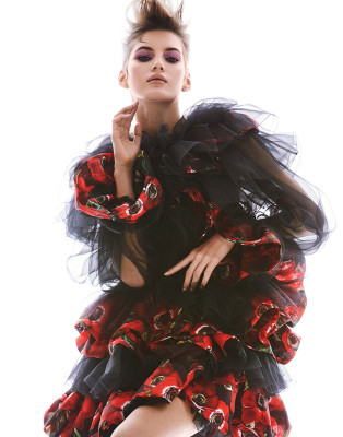 Valery Kaufman by Greg Kadel for Elle Russia (2019)