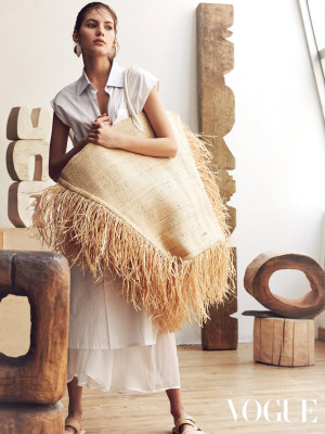 Valery Kaufman by Mikael Schulz for Vogue Hong Kong (2019)