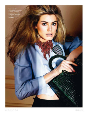 Vanessa Hessler for Vanity Fair Italy March 2014