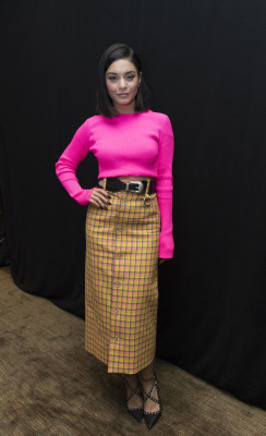  VANESSA HUDGENS at Second Act Press Conference in Beverly Hills 11/03/2018