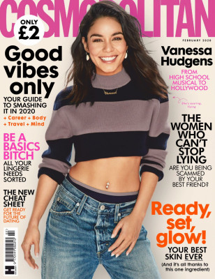 VANESSA HUDGENS in Cosmopolitan Magazine, UK February 2020