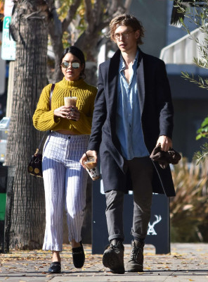 Vanessa Hudgens and her boyfriend Austin Butler out in Studio City
