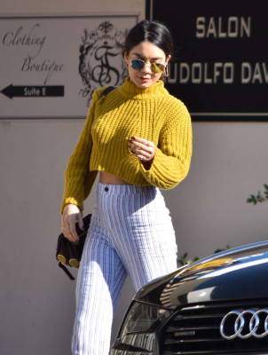 Vanessa Hudgens and her boyfriend Austin Butler out in Studio City