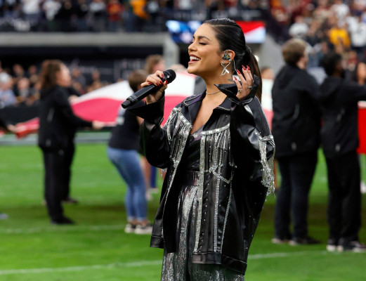 Vanessa Hudgens - Allegiant Stadium in Las Vegas, Nevada 12/05/2021