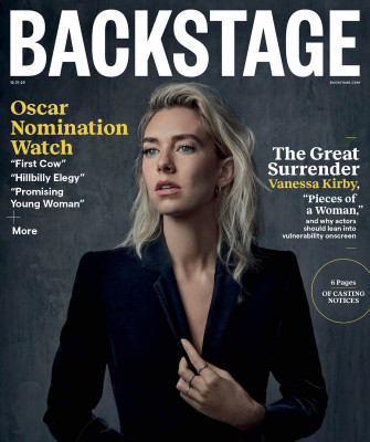 Vanessa Kirby by Dan Kennedy for Backstage || Dec 2020