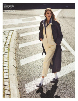 VANESSA MOODY for Elle Magazine, France April 2020