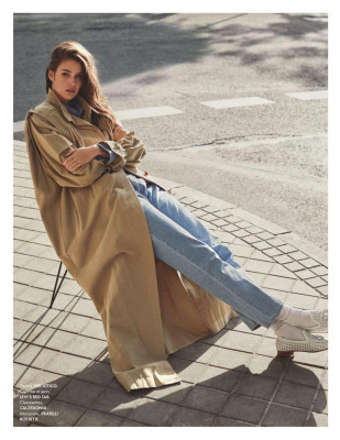 VANESSA MOODY for Elle Magazine, France April 2020