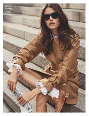 VANESSA MOODY for Elle Magazine, France April 2020