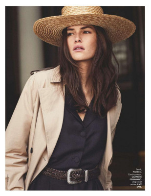 VANESSA MOODY for Elle Magazine, France April 2020