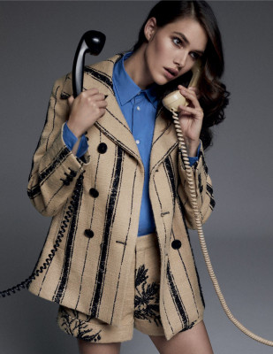 VANESSA MOODY in elle Magazine, Italy March 2020