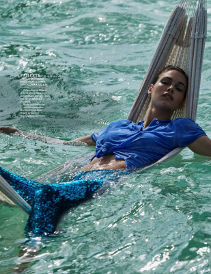 VANESSA MOODY in Madame Figaro, France May 2020