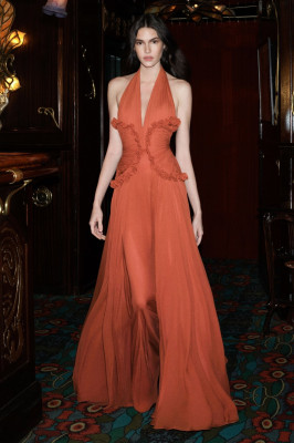 Vanessa Moody at Elie Saab pre-fall 2025