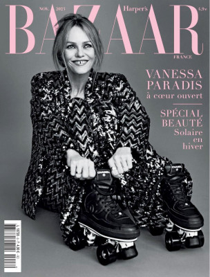 Vanessa Paradise for Harper's Bazaar France Novembre 2023