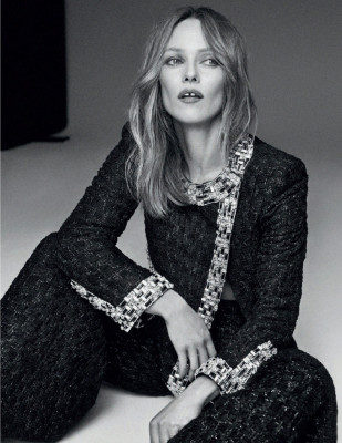 Vanessa Paradis by Xavi Gordo for Harper's Bazaar // 2020