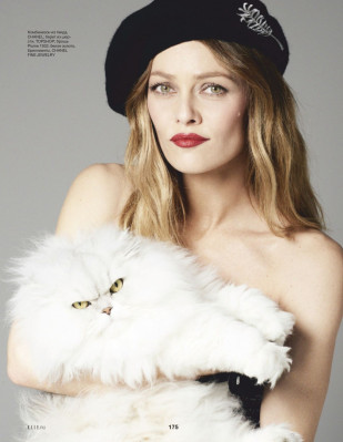 VANESSA PARADIS in Elle Magazine, Russia March 2020