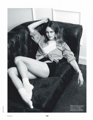 VANESSA PARADIS in Elle Magazine, Russia March 2020