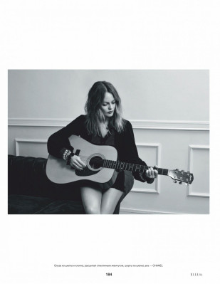 VANESSA PARADIS in Elle Magazine, Russia March 2020