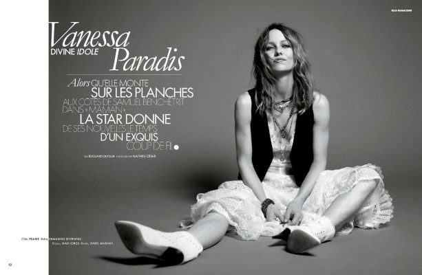 Vanessa Paradise ~ Elle France 13 Avril 2023