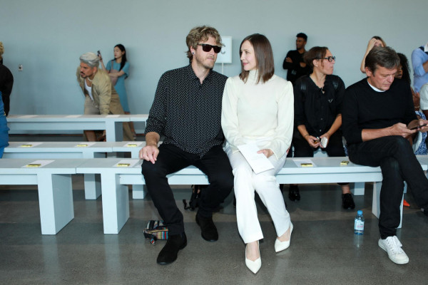 Vera Farmiga - Ashley Longshore Installation Show at NYFW 09/11/2019