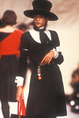 Veronica Webb for Karl Lagerfeld RTW F/W 1988