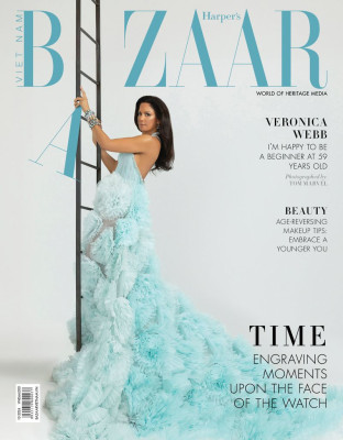 Veronica Webb for Harper's Bazaar Vietnam October 2024
