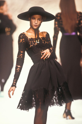 Veronica Webb for Karl Lagerfeld RTW F/W 1988