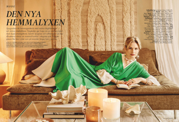 Vicky Andren ~ Femina Sweden 02.2022 by Carl Bengtsson