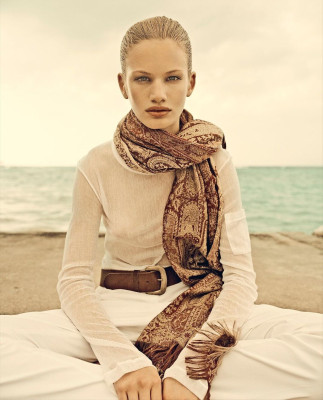 Vicky Andren ~ ELLE Sweden August 1998 by Carl Bengtsson