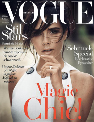 Victoria Beckham by Boo George for Vogue Germany November 2015