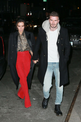 Victoria Beckham and David Beckham – Arrive at Victoria’s Reebok Party in NYC 01