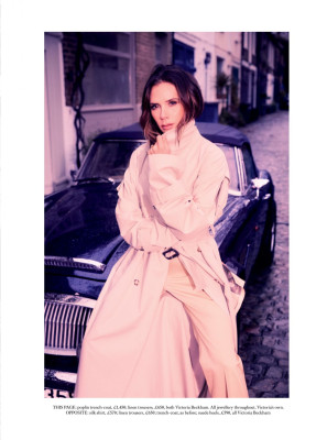 VICTORIA BECKHAM in Harper’s Bazaar Magazine, UK February 2020