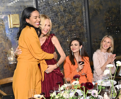Victoria Justice- Rachel Zoe Curateur Dinner in Los Angeles